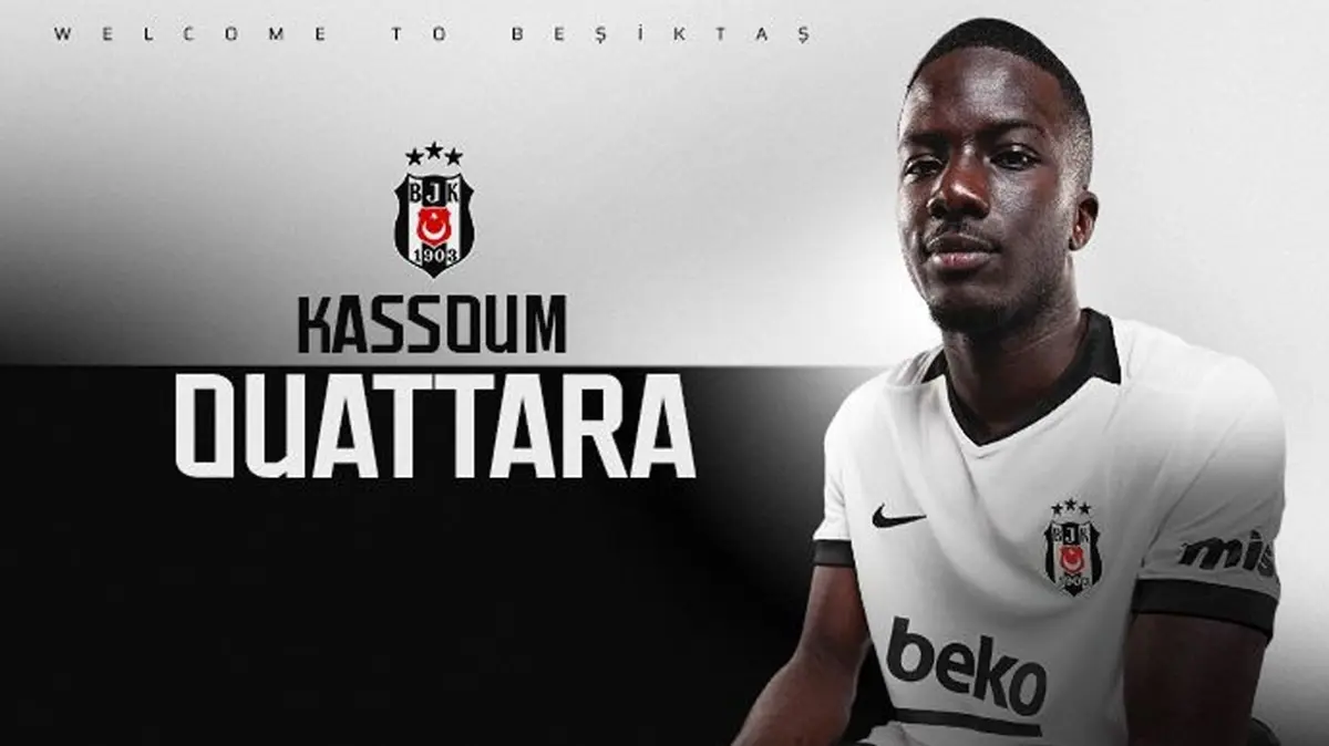 Resmi açıklama! Kassoum Ouattara Beşiktaş'ta