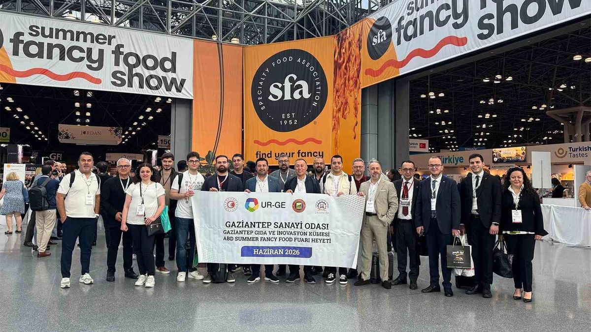 GSO Gaziantep Gıda Kümesi'nden New York'ta önemli temaslar