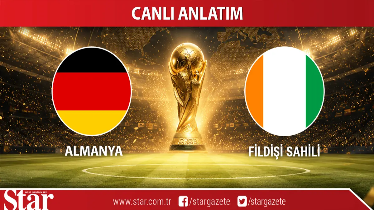 CANLI: Almanya - Fildişi Sahili