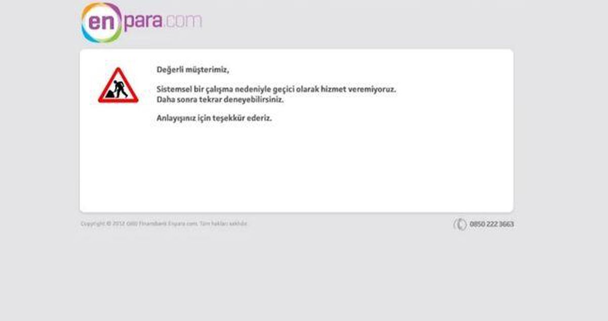 Enpara giriş yapamıyorum neden? Enpara çöktü mü, neden açılmıyor? Encarta'da sorun mu var, ne zaman düzelecek?