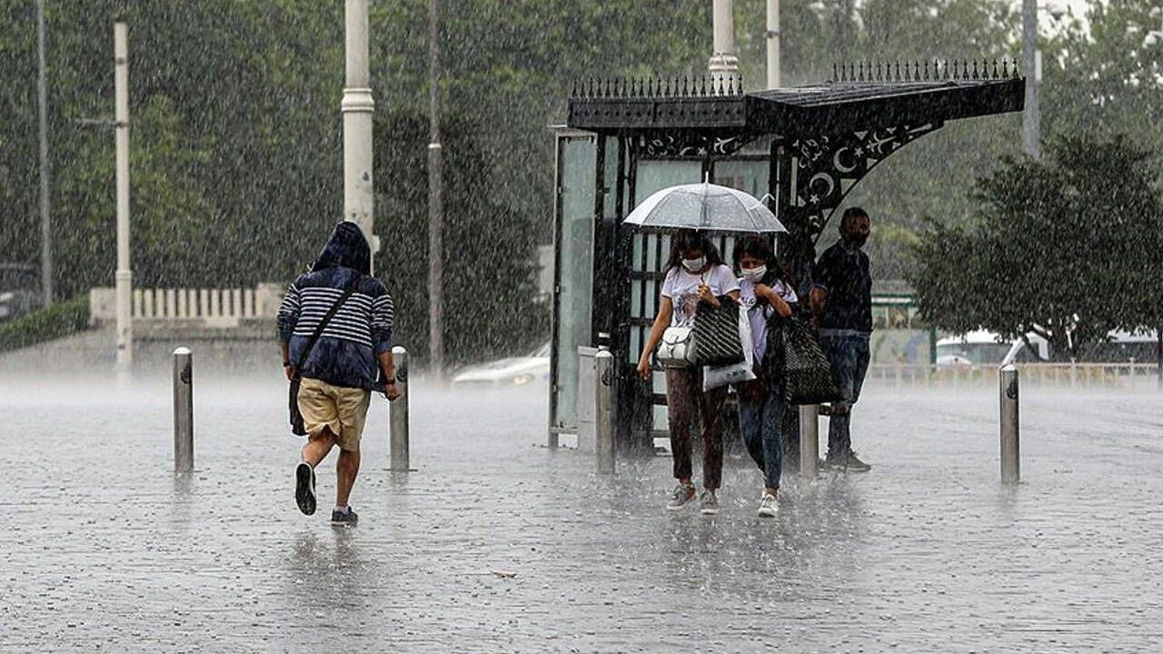 Meteoroloji saat verdi: 5 il için kuvvetli yağış uyarısı