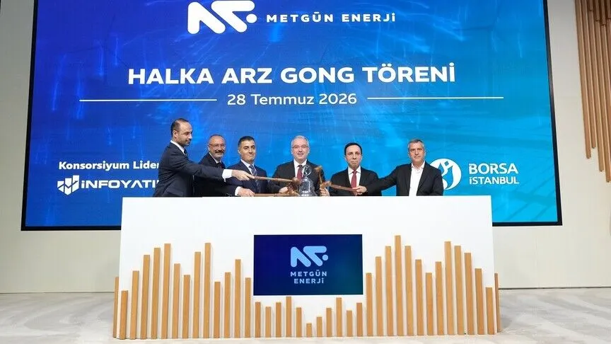 Borsa İstanbul'da gong Metgün Enerji Yatırımları AŞ için çaldı