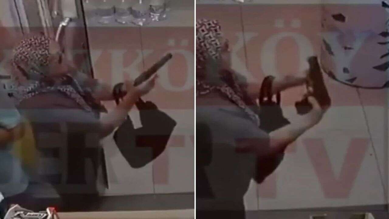 İşyerinde vahşet! Kocasını öldürmek isterken silahı tutukluk yaptı