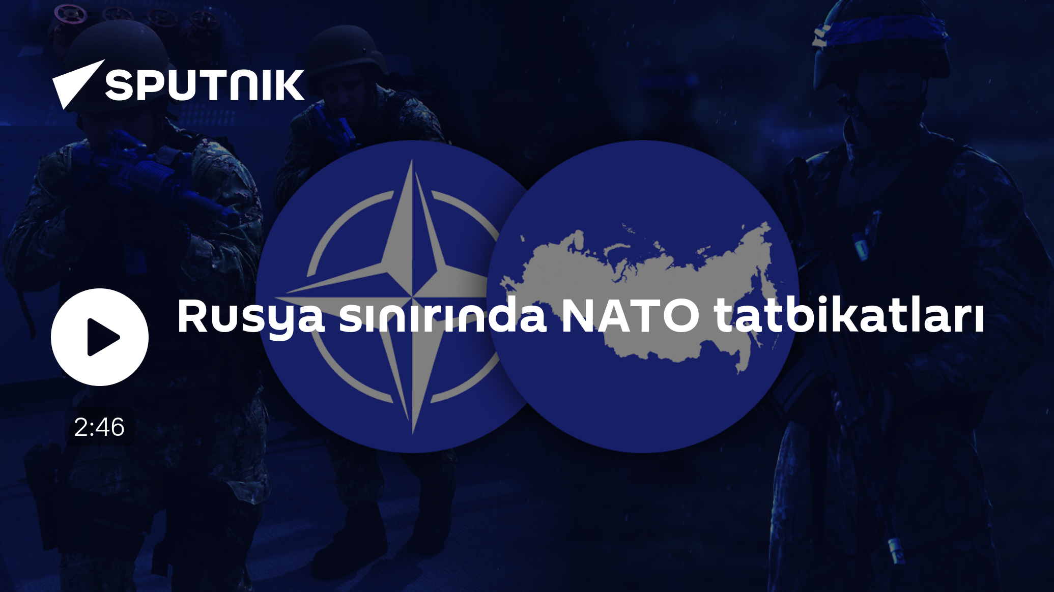 Rusya sınırında NATO tatbikatları