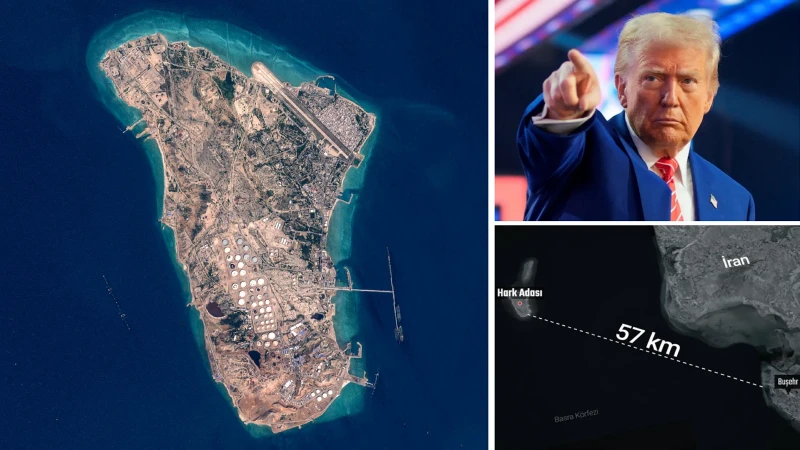 Hürmüz kitlendi, Trump gözünü oraya dikti: Hark Adası hakkında neler biliniyor?