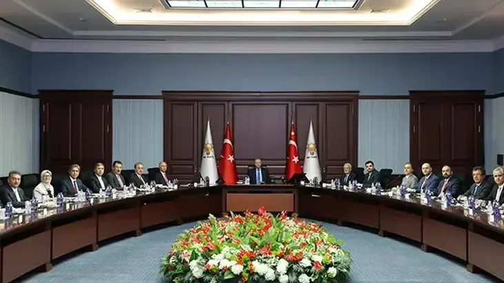 Erdoğan başkanlığındaki AK Parti MYK toplantısı sona erdi