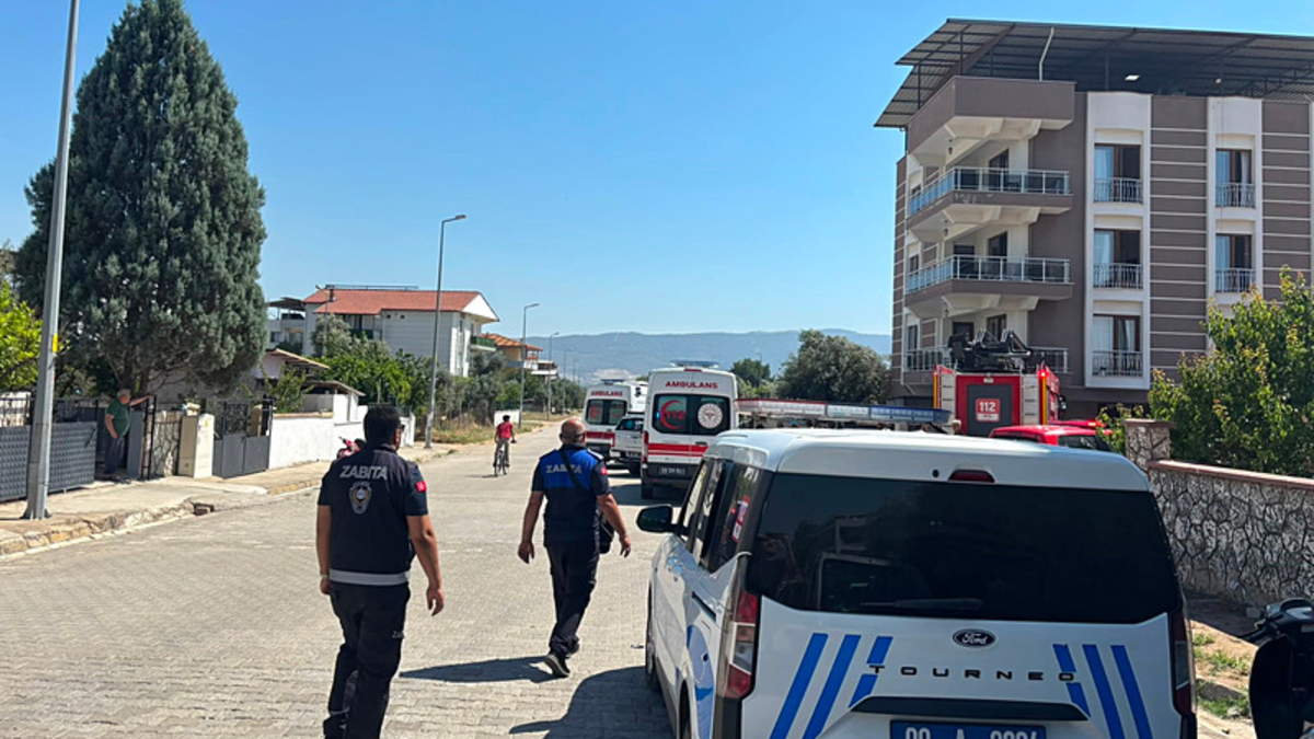 Aydın'da çatıda çıkan yangın herkesi korkuttu!