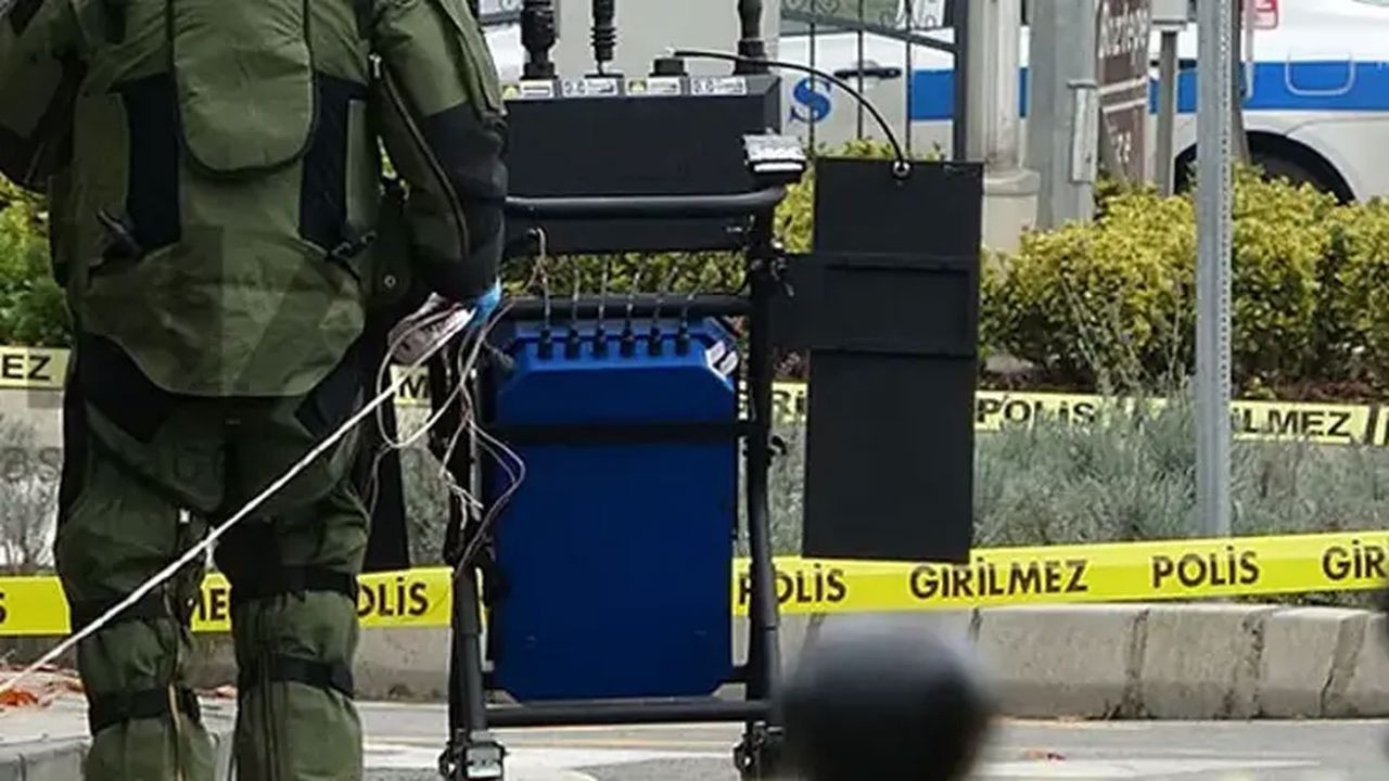 Ankara’da şüpheli paket imha edildi