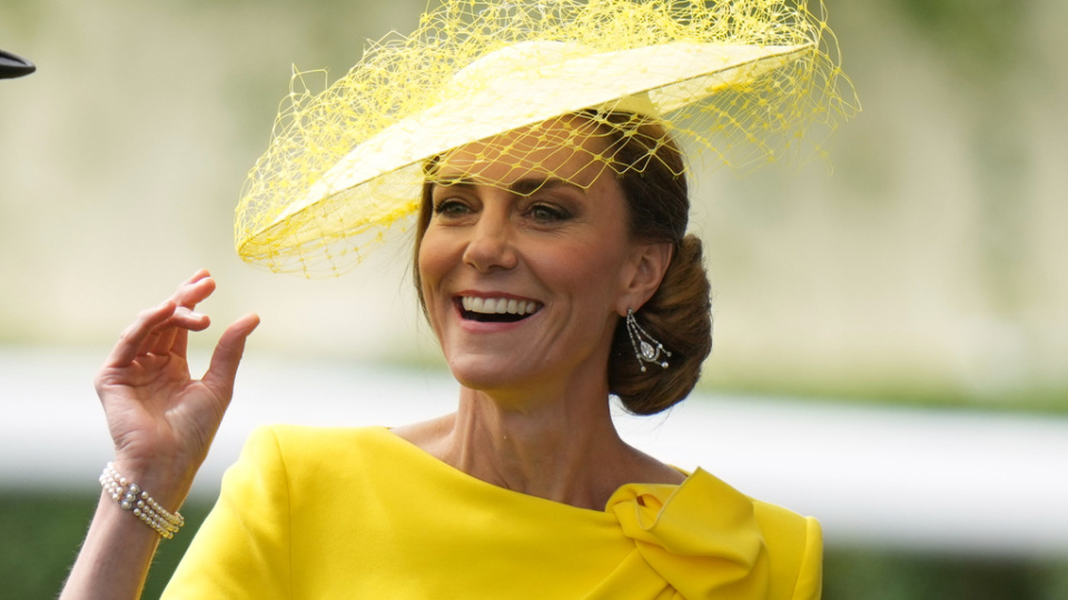 Prenses Kate Middleton üç yıl aranın ardından Royal Ascot'a döndü