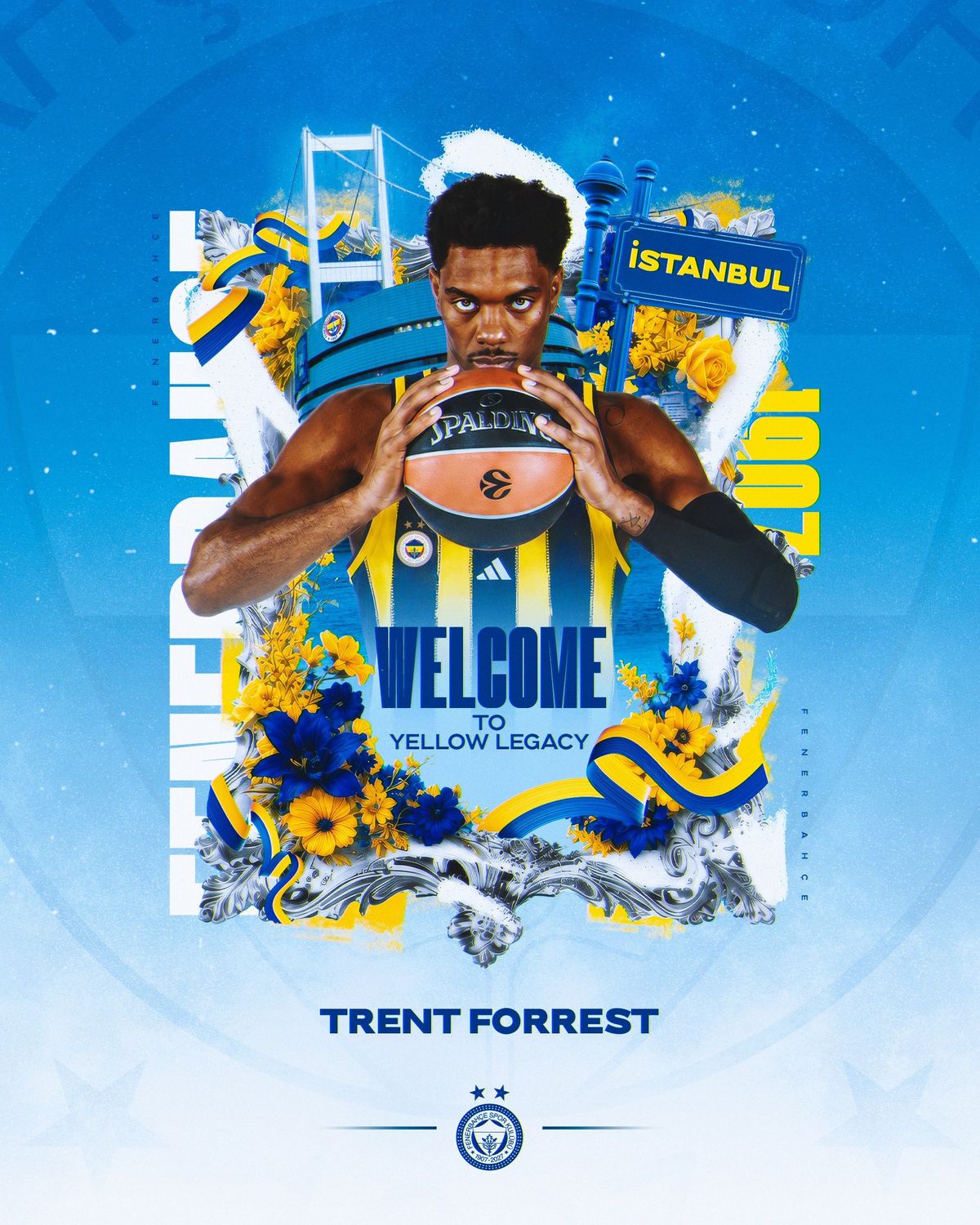 Fenerbahçe Erkek Basketbol Takımı, Trent Forrest'i kadrosuna kattı