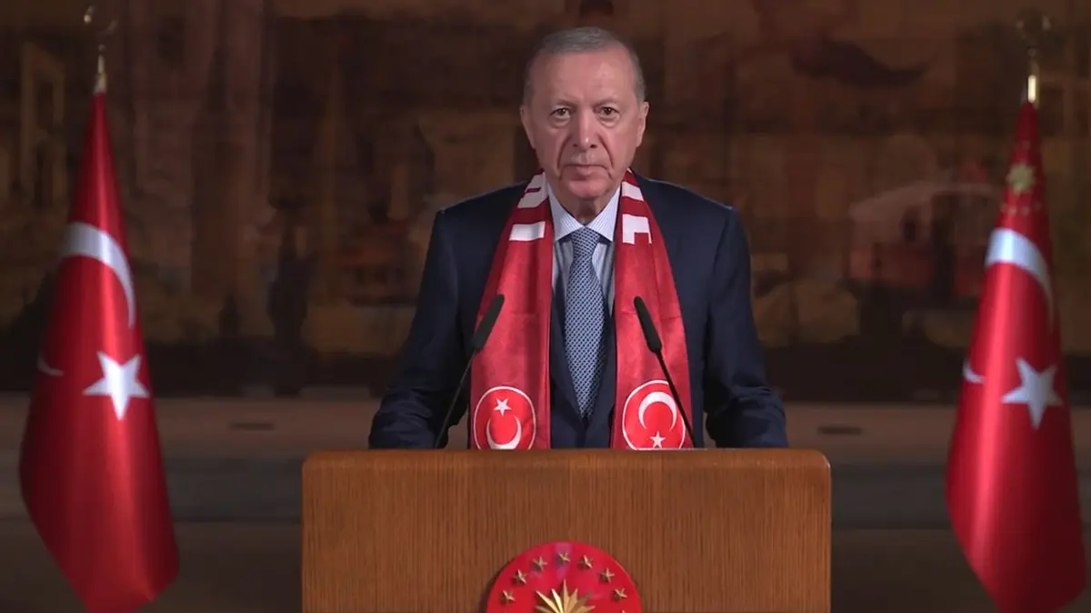 Başkan Erdoğan'dan Milli Takıma destek mesajı: Şimdi yeni bir destan yazma zamanı