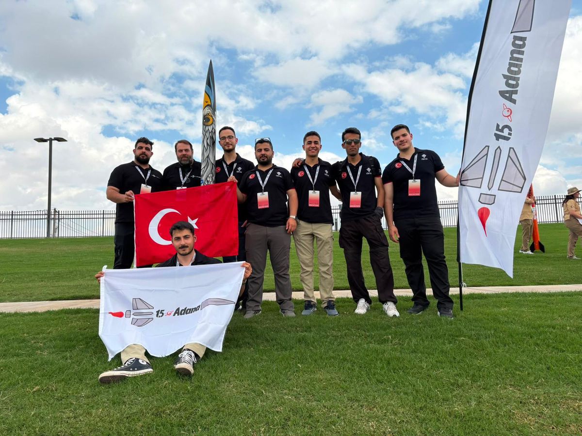 Çukurova Üniversitesi roket takımı Türkiye'yi ABD'de temsil ediyor