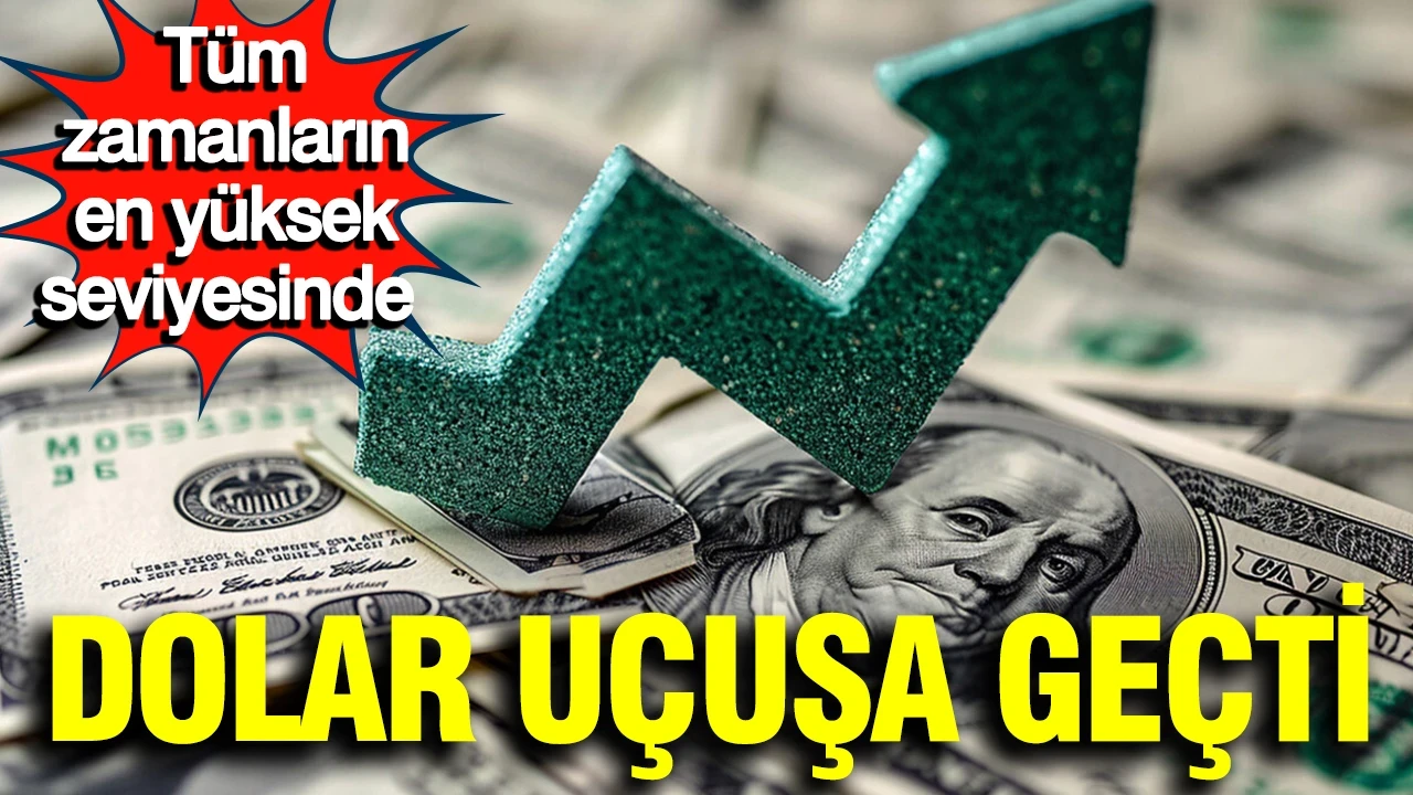 Dolar uçuşa geçti: Tüm zamanların en yüksek seviyesinde