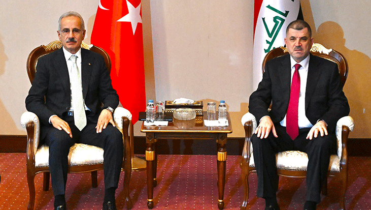 Bakan Uraloğlu, Iraklı mevkidaşıyla Kalkınma Yolu Projesi'ni görüştü