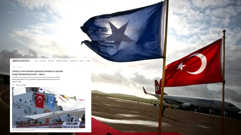 Türk füzesinin menzili İsrail'i korkutuyor: 'Türkiye'nin Somali'deki uzay üssü Tel Aviv için tehdit'
