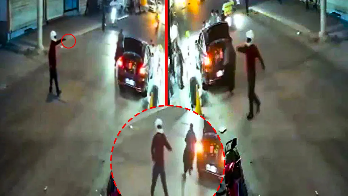 Adana’da korku dolu anlar! Kasklı saldırgan dehşet saçtı: Rastgele ateş açıp…
