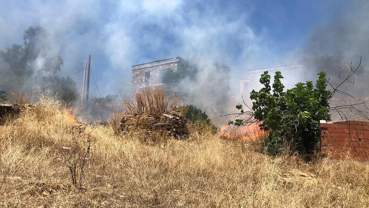 Bodrum’da başlayan yangın kontrolden çıktı: Alevler ormana sıçradı!
