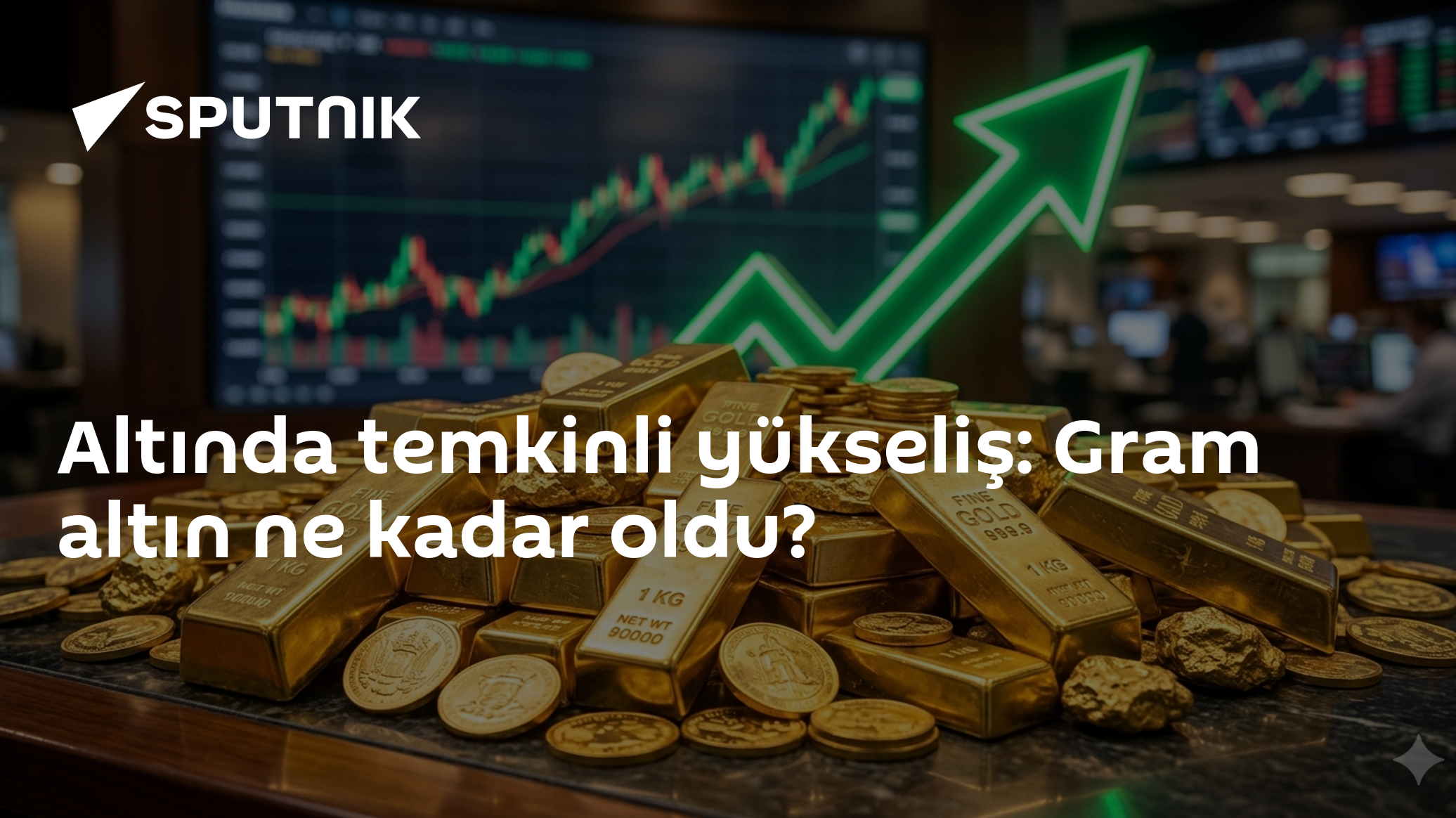 Altında temkinli yükseliş: Gram altın ne kadar oldu?