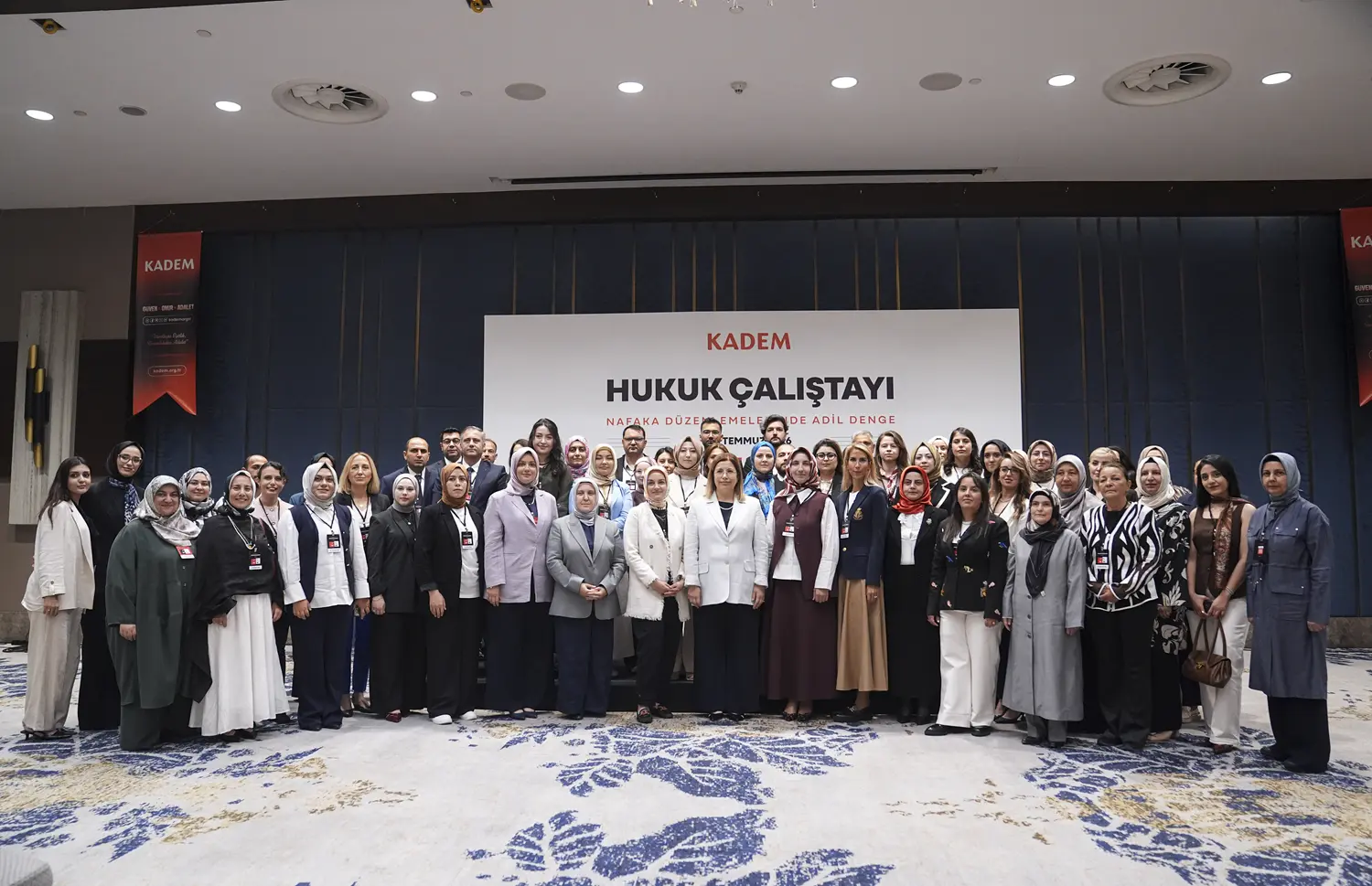 KADEM 'Nafaka Düzenlemelerinde Adil Denge Hukuk Çalıştayı' düzenledi