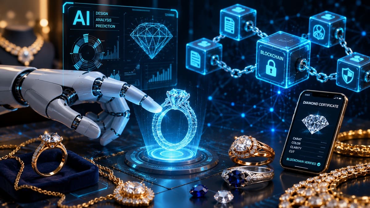 Mücevher sektöründe yeni dönem! Yapay zeka ve blockchain oyunun kurallarını değiştiriyor