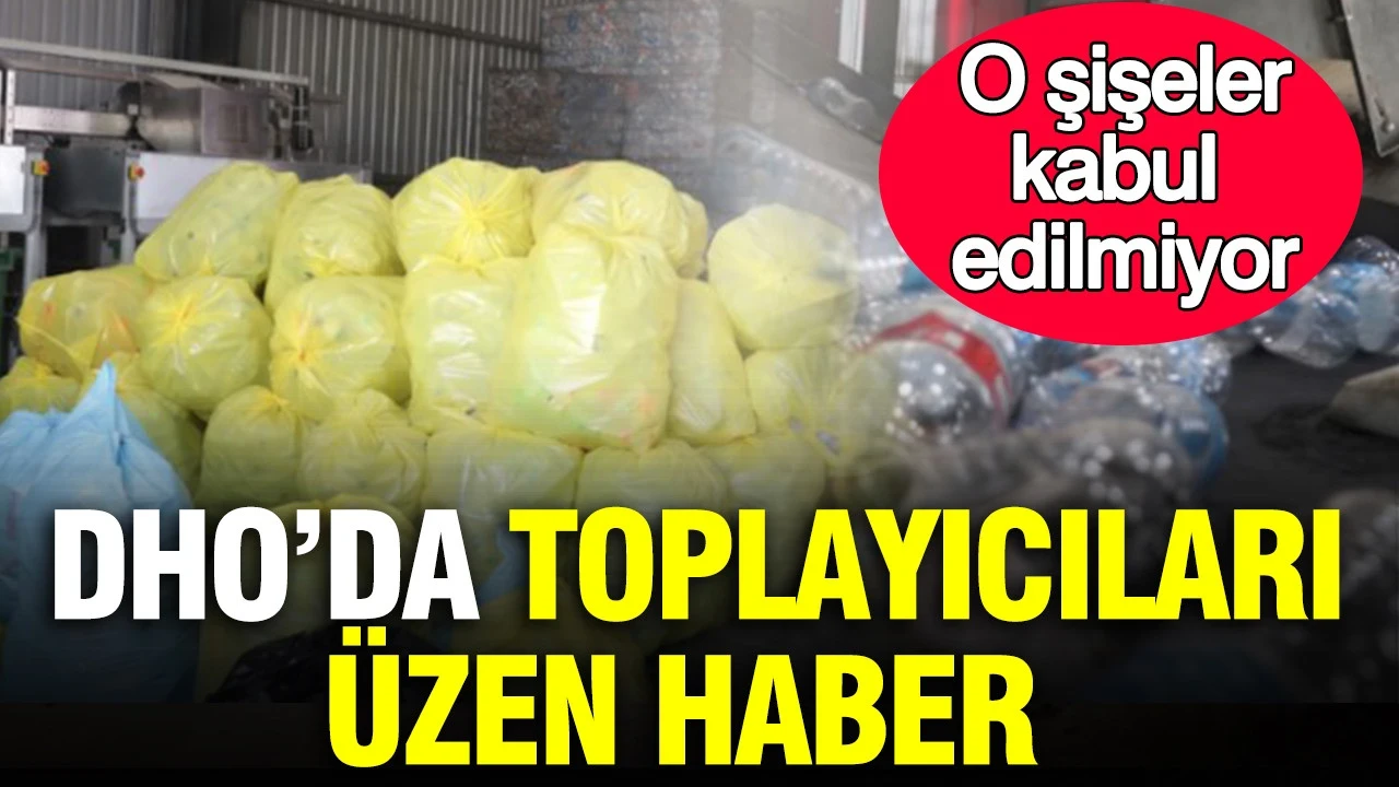 Depozito iadesinde yeni dönem: Her şişe kabul edilmiyor