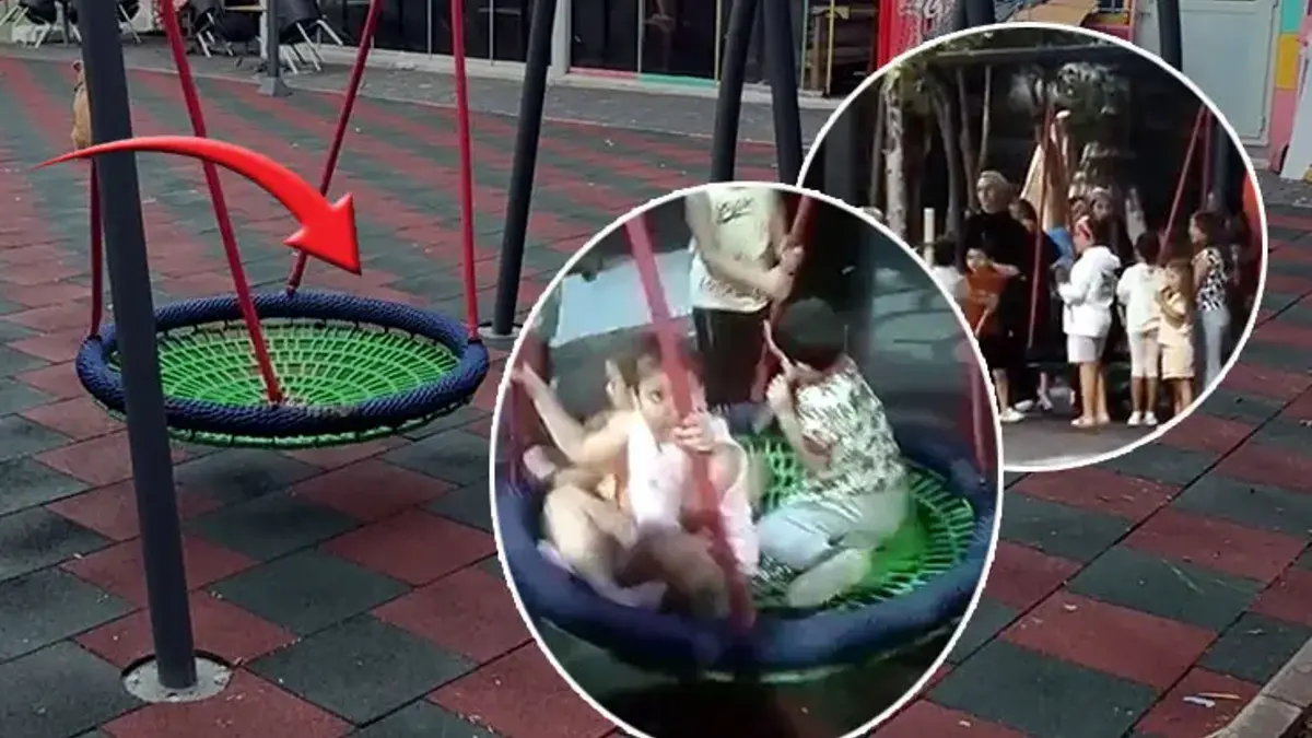 Çocuk parkında tartışma yaratan salıncak! 5 günde 4 kişi yaralandı