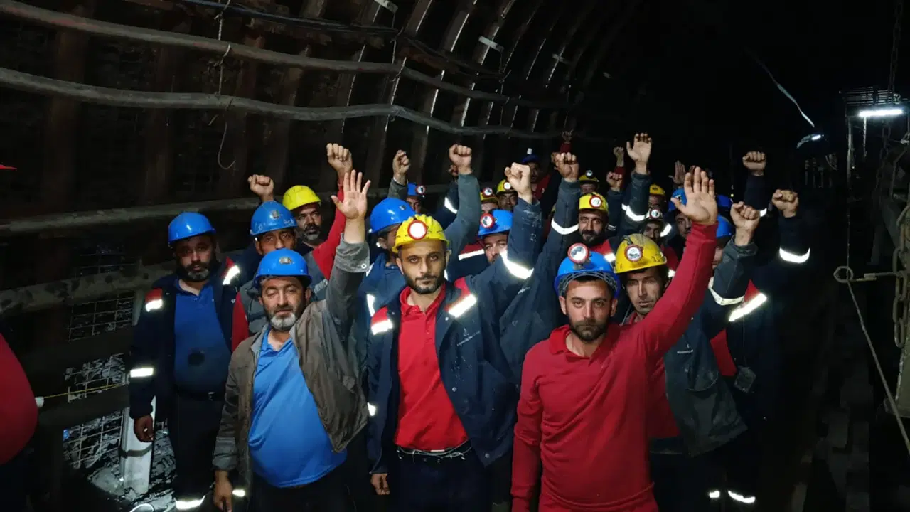 Özşen Madencilik eylemi 27'nci gününde... Erkan Baş: 'Bu mücadele hepimizin mücadelesi'
