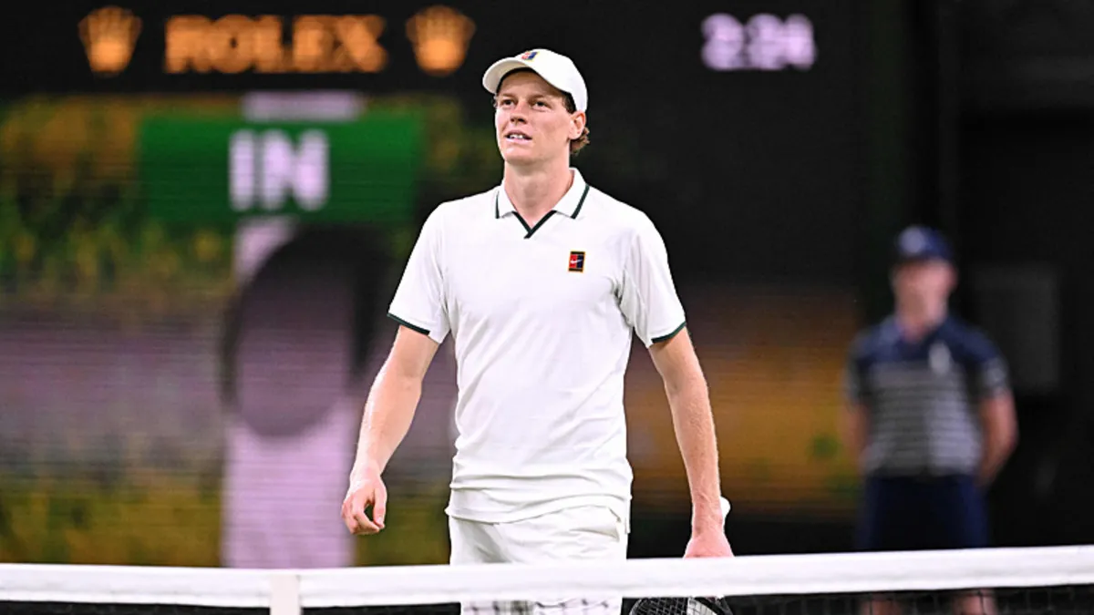 Jannik Sinner, Wimbledon'da çeyrek finalde!