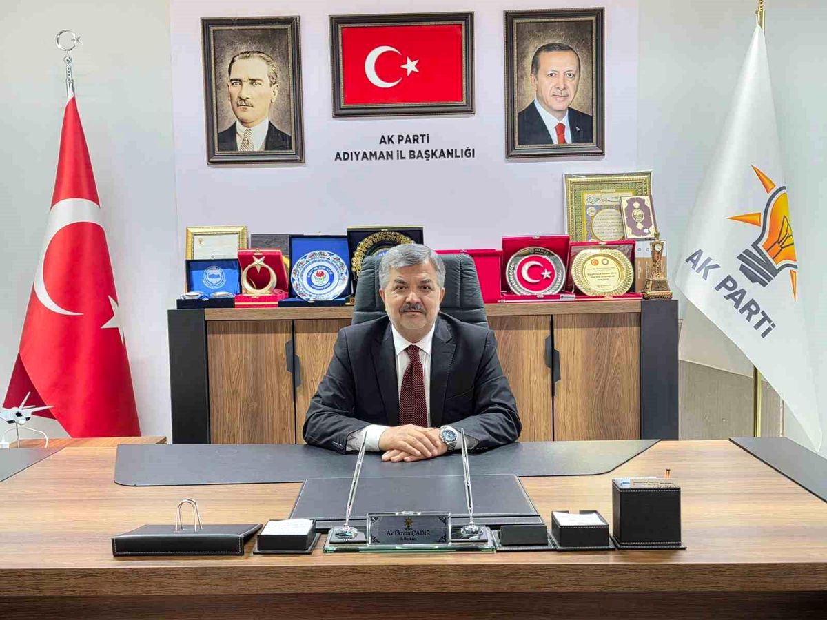 Başkan Ekrem Çadır'dan 15 Temmuz Mesajı