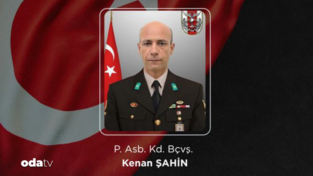 Fırat Kalkanı bölgesinden acı haber: Piyade Astsubay Kıdemli Başçavuş Kenan Şahin şehit oldu