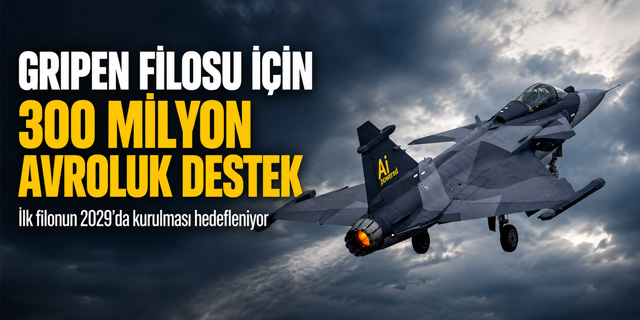 İngiltere’den Ukrayna’ya 300 Milyon Euroluk Gripen Desteği