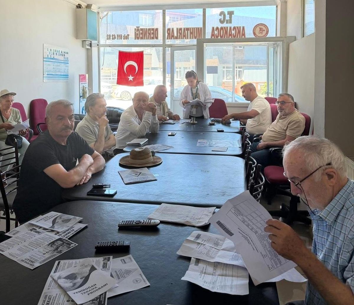 Akçakoca'da muhtarlara sağlık eğitimi