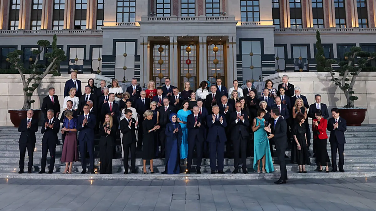 İşte NATO liderlerine sunulan menü: Türkiye'nin dört bir yanından lezzetler yer aldı