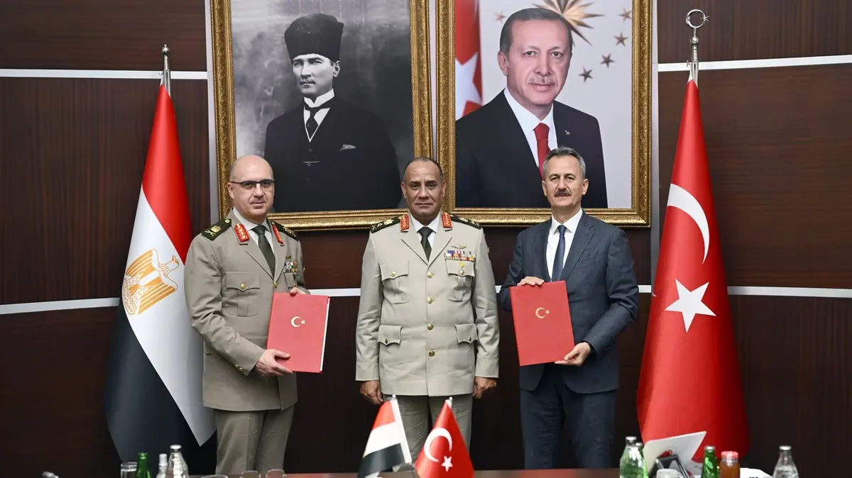 Türkiye ile Mısır arasında savunma imzası