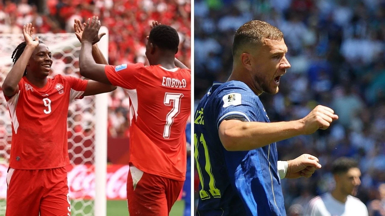 Dünya Kupası'nda B Grubu'nun kralı İsviçre oldu: Dzeko'lu Bosna-Hersek pes etmedi