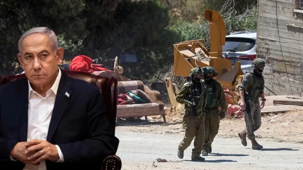 Katil Netanyahu'ya 'Batı Şeria' tepkisi: Bölgeyi İsrail'in güvenliğini tehlikeye atan barut fıçısına çevirdiniz