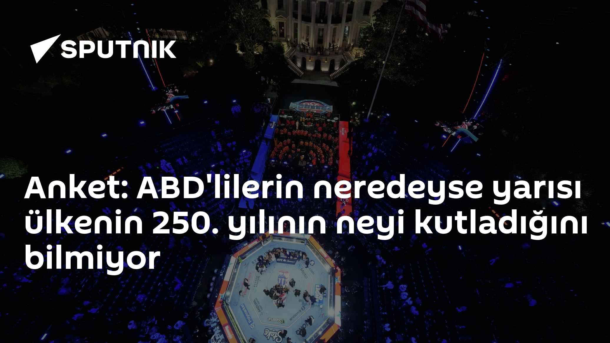 Anket: ABD'lilerin neredeyse yarısı ülkenin 250. yılının neyi kutladığını bilmiyor