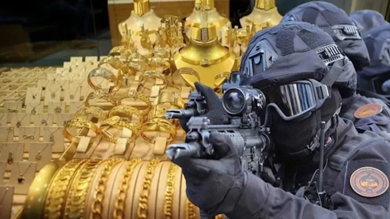 Sahte altın üreticilerine eş zamanlı operasyon! 71 gözaltı