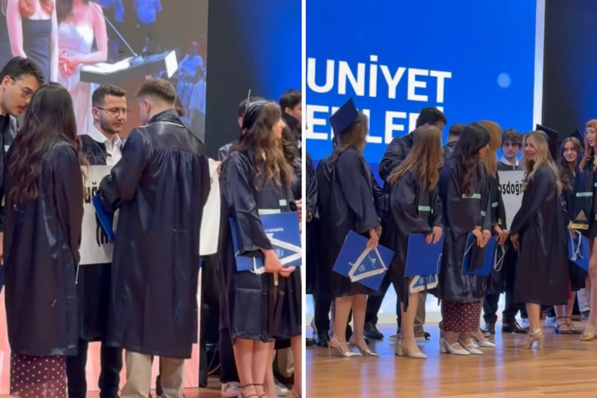Yeditepe Üniversitesi'nde skandal! Ayetin önünü kapatıp alkışlarla destek verdiler