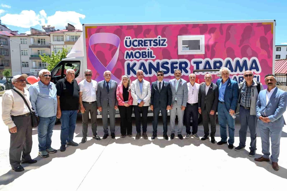 Tunceli'de Mobil Kanser Tarama Aracı hizmete başladı