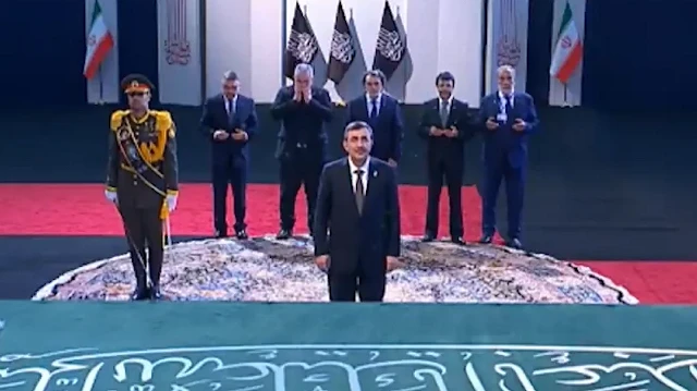 Cumhurbaşkanı Yardımıcısı Yılmaz Tahran'da İran Dini Lideri Ali Hamaney'in cenaze törenine katıldı