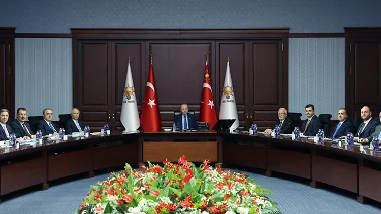 AK Parti MYK toplantısı başladı