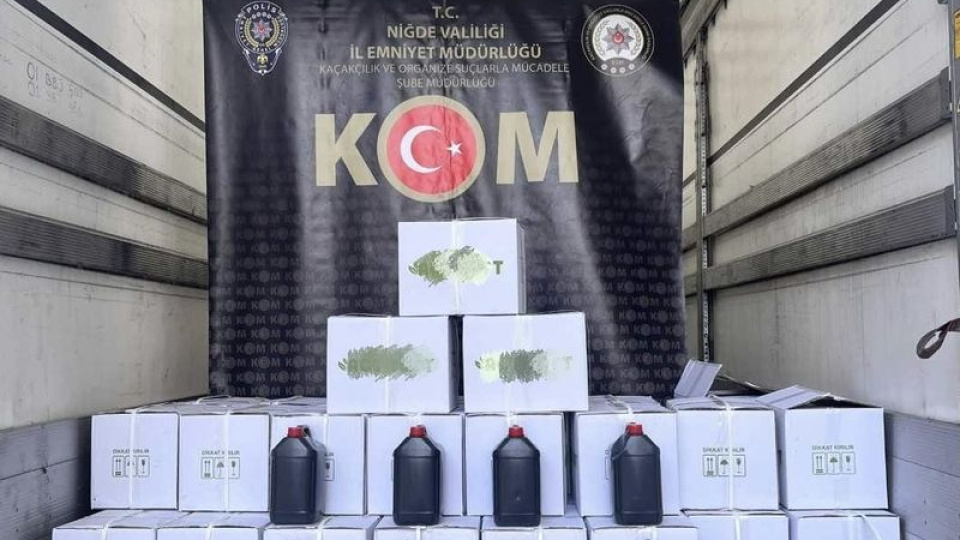 Niğde'de sahte içki operasyonunda 6 zanlı yakalandı