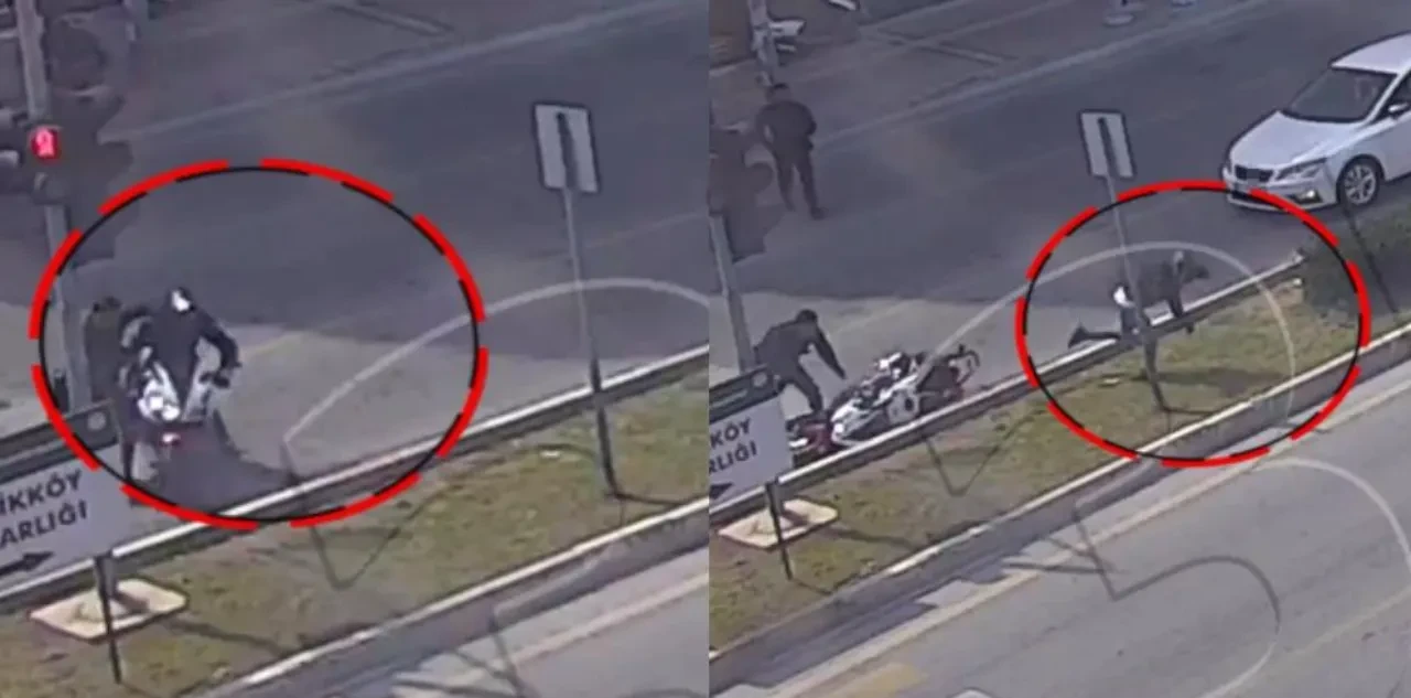 Polis hareket halindeki motoru tuttu, 9 suçtan aranan şüpheli böyle yakaladı