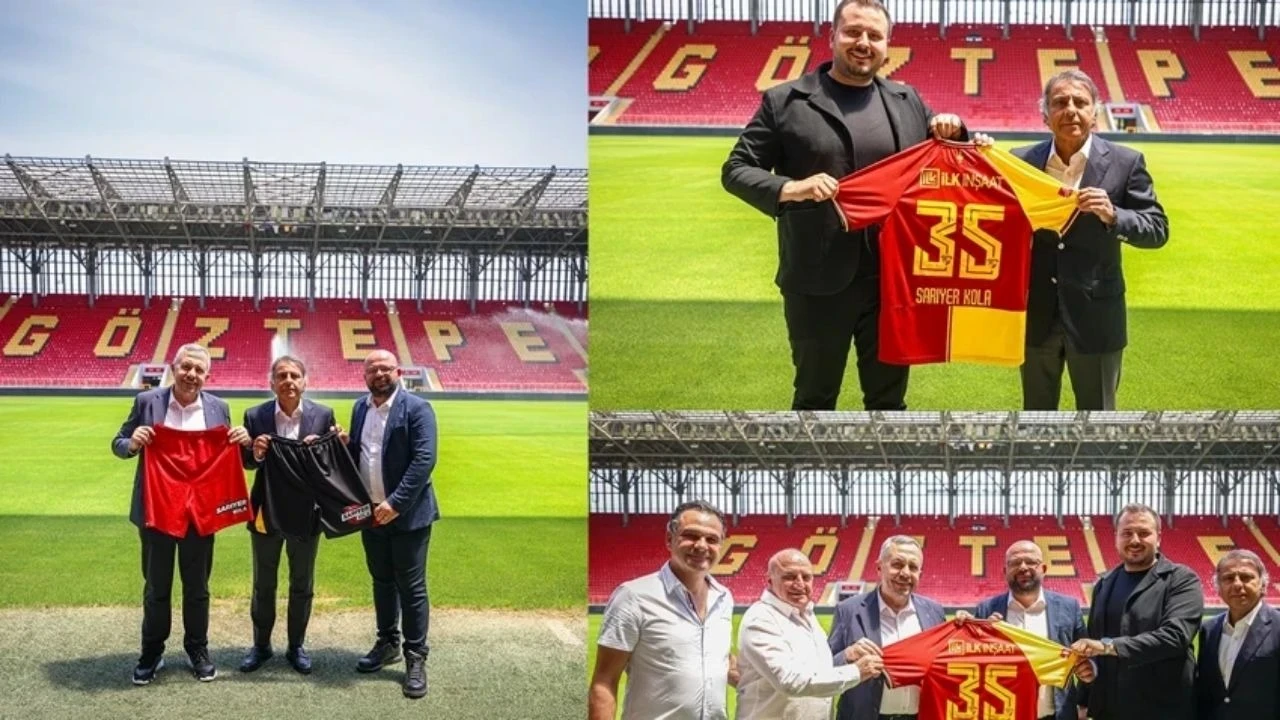 Sarıyer Kola ile Göztepe'den dev iş birliği! Sponsorluk anlaşması imzalandı