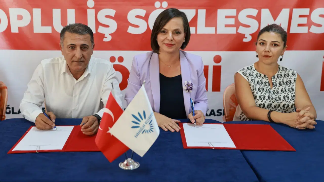 Karabağlar Belediyesi'nde TİS sevinci