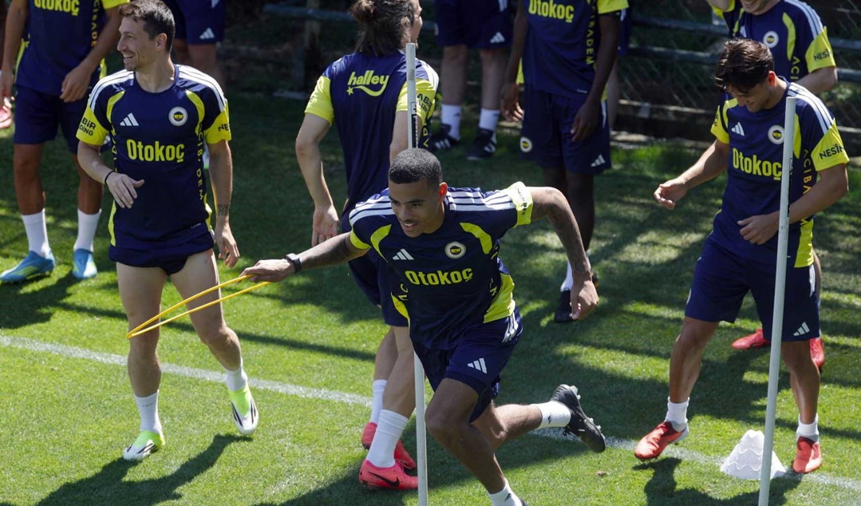 Fenerbahçe'de Mason Greenwood ilk kez takımla çalıştı