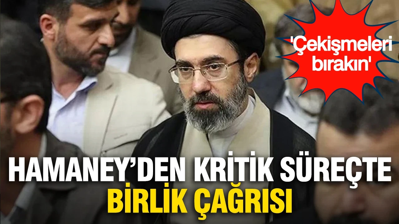 Hamaney'den kritik süreçte birlik çağrısı: 'Çekişmeleri bırakın'