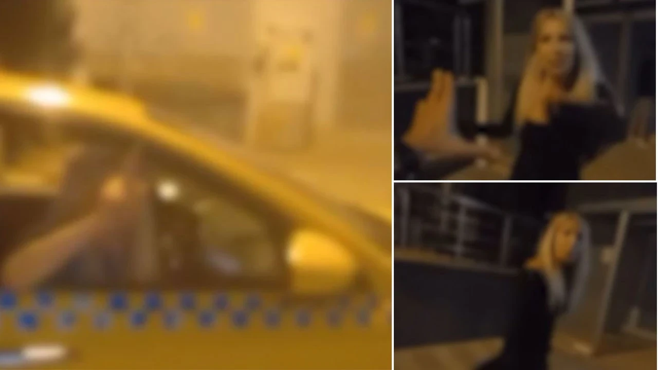 Taksicilik yapan ünlü oyuncuya saldırı! Küfür ve hakaretler savurdu, o anlar anbean kaydedildi