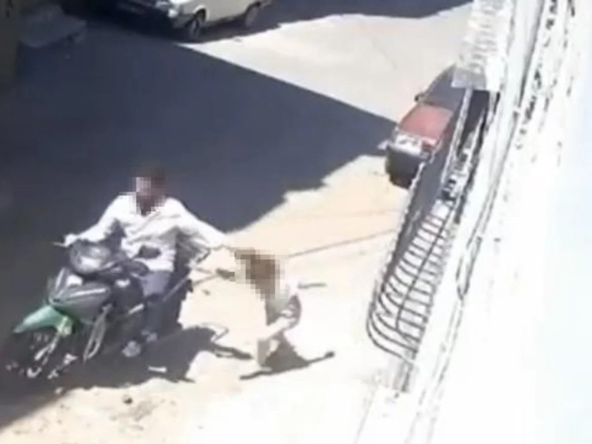 Gaziantep'te kızını saçından sürükleyen babanın 12 suç kaydı ortaya çıktı
